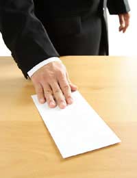 Handing In Your Notice